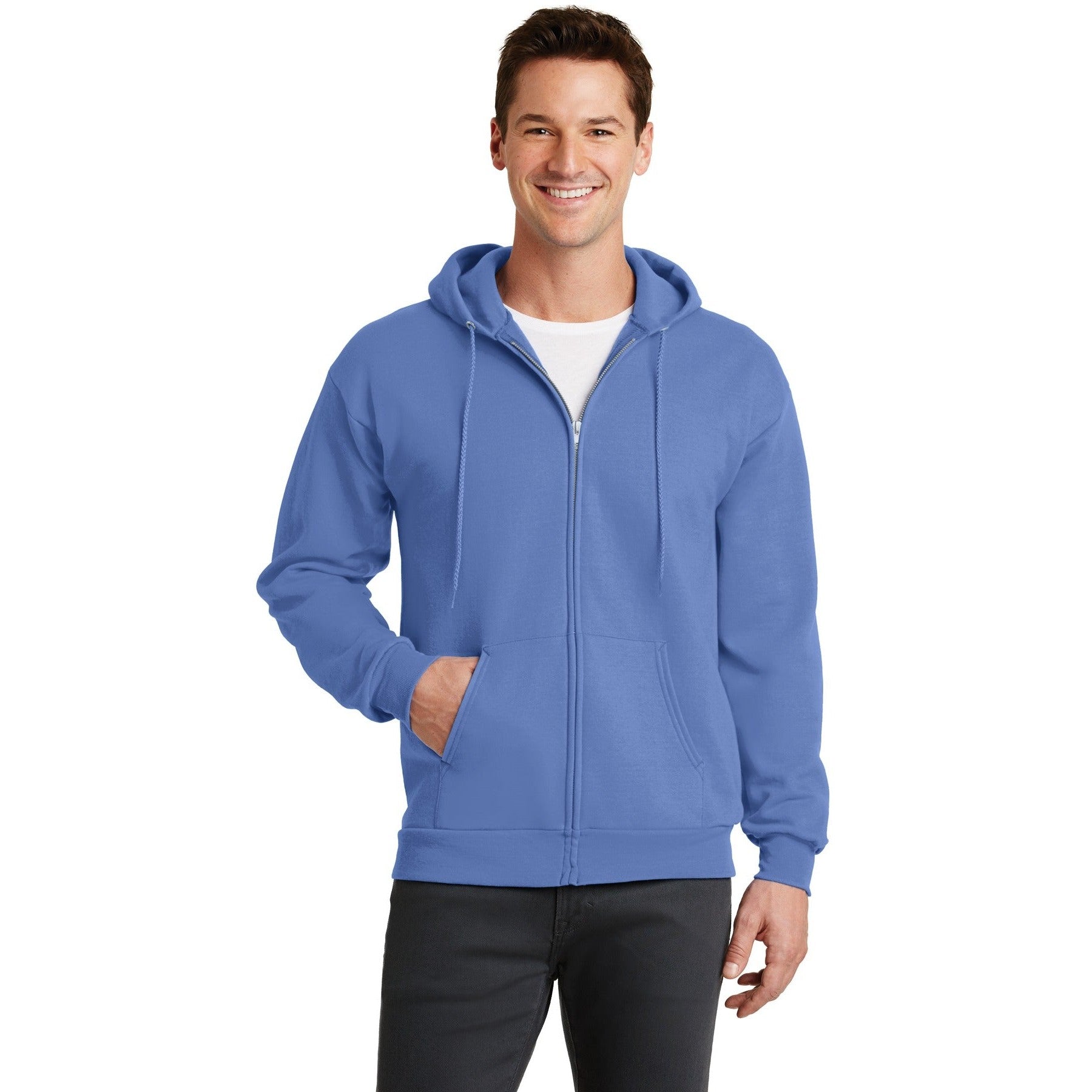 Port & Company-Port & Company® - Core Fleece Full-Zip Hooded Sweatshirt. PC78ZH-MedTech-3